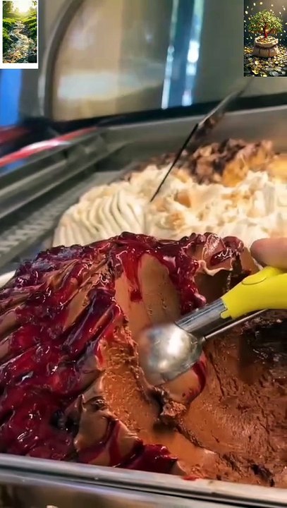 ice Cream gelato #icecream #food #dessert #cake #chocolate #foodie #streetfood #shortsvideo