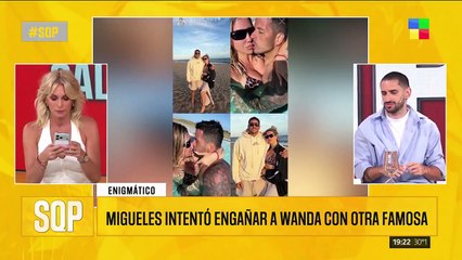 Con qué famosa intentó engañar Martín Migueles a Wanda Nara: "¿Quéres verme?"