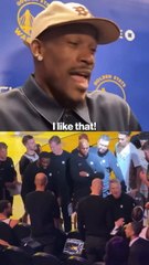 Well Jimmy Butler, we appreciate the honesty.