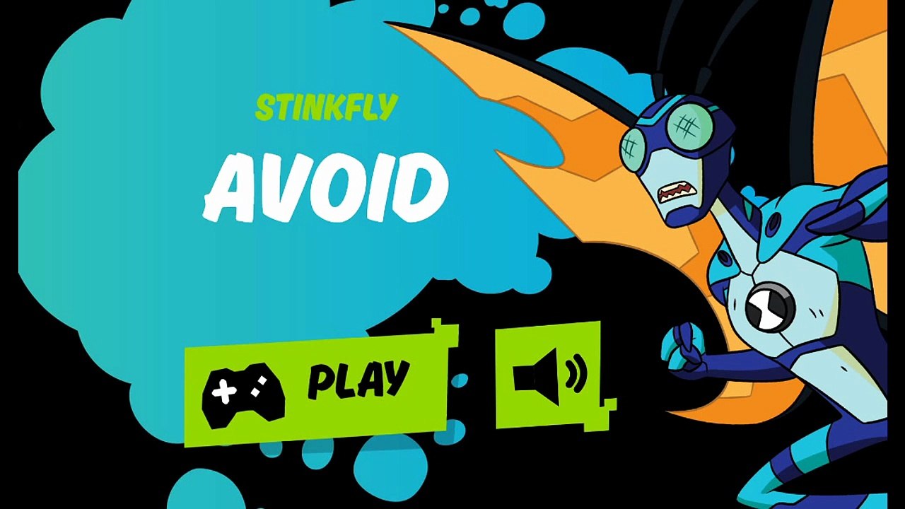 Jogo Online - Insectóide Evita (Stinkfly Avoid) - Ben 10
