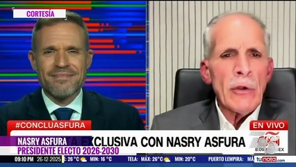 Nasry Asfura consideró sensatas las acciones de Estados Unidos respecto a Venezuela