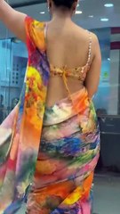 Beautiful designer partywear latest fancy unique saree #designer #partywear #fancy #saree