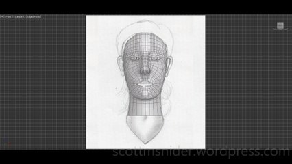 Flame: 3DS MAX Practice Polygon Modeling Head Model Video #32 (12-26-2025)