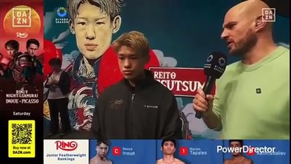 ナイト・オブ・ザ・サムライ 井上尚弥 vs アラン・ピカソ 計量ライブ配信