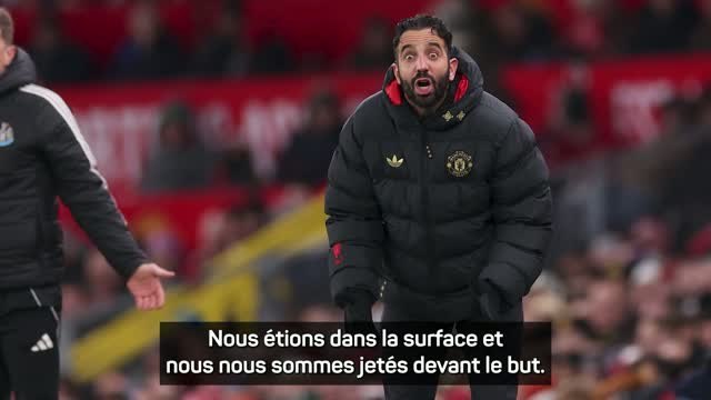 Man United - Amorim : Nous avons souffert