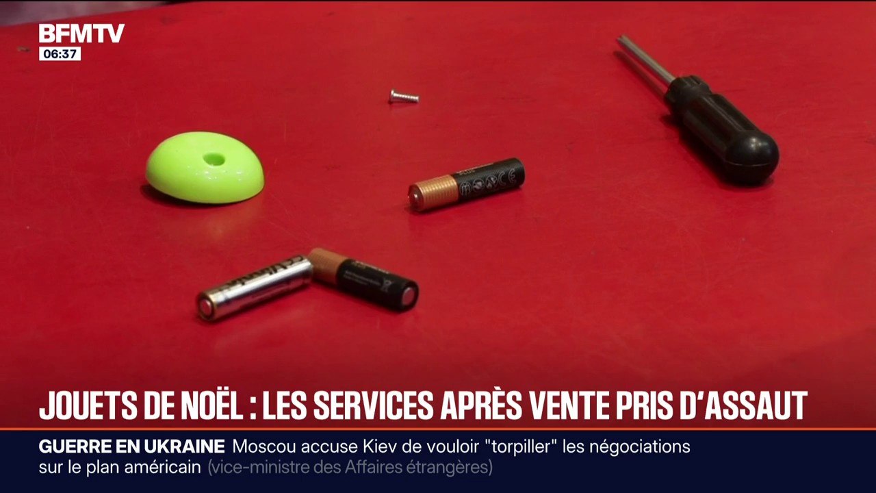 Après Noël, l'afflux de clients dans les services après vente