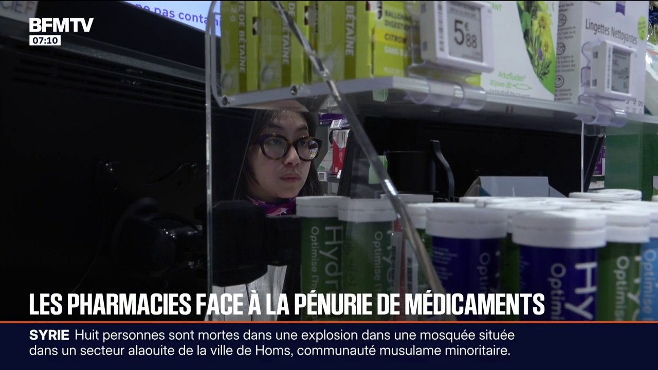 Les pharmacies tentent de s'adapter face aux ruptures de certains médicaments