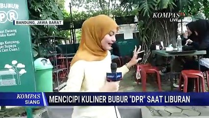 Cicipi Kuliner Viral Toko Bubur DPR di Bandung, Warga Rela Antre hingga Satu Jam | KOMPAS SIANG