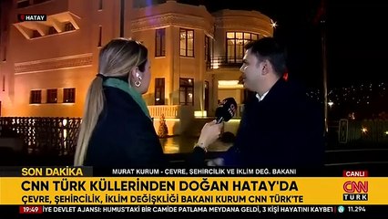 Bakan Kurum CNN Türk’te açıkladı: Hatay yeniden ayağa kalkıyor