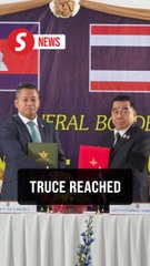 Thailand and Cambodia agree to immediate ceasefire