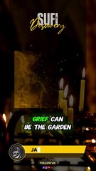 Grief Can be the Garden of the Compassion. | Maulana Jalaluddin RUMI #rumi