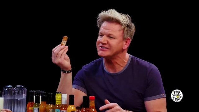 Gordon Ramsay Savagely Critiques Spicy Wings 😳🔥 | Hot Ones