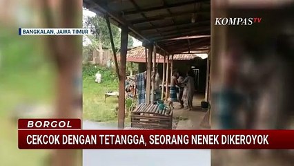 Gara-Gara Air Cucian Beras, Nenek di Bangkalan Dikeroyok Tetangga | BORGOL