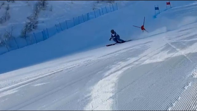 Brignone torna sulla neve: la prima discesa tra i pali da gigante dopo l’infortunio