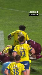 Revivez le sauvetage incroyable de Louis Bielle-Biarrey face à Clermont lors de la saison 2023/2024 🔥Ce soir, Clermont reçoit Bordeaux-Bègles à 21h00 sur CANAL+ 📺