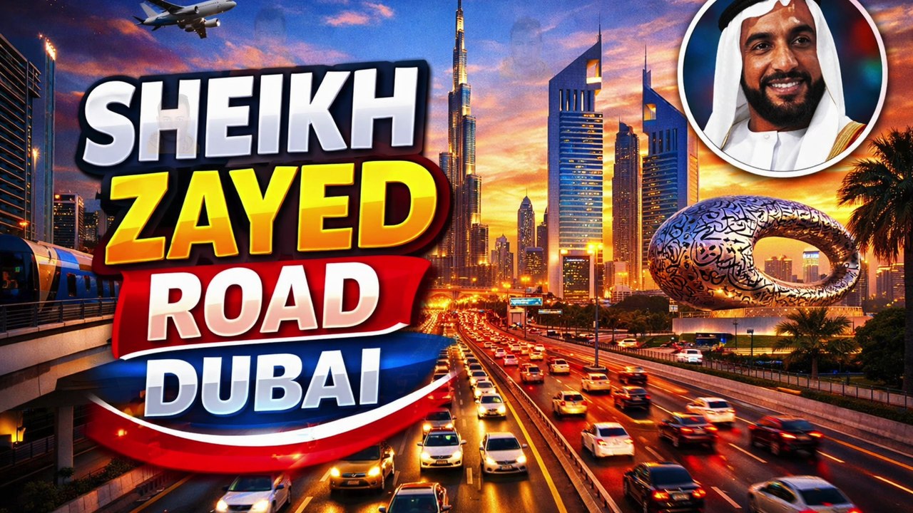 Sheik Zayed Road Of Dubai
