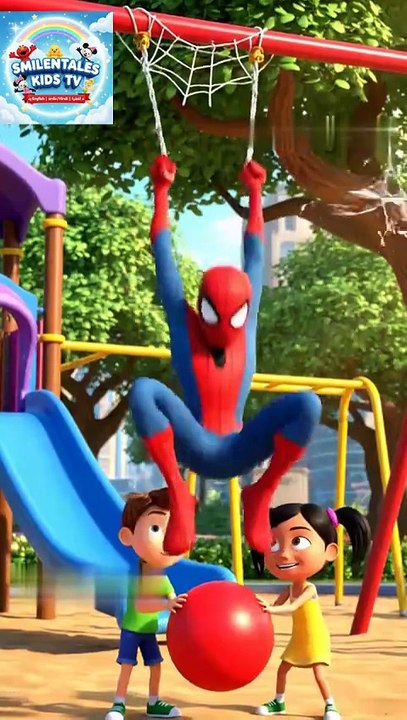 🔴Spider-Man Teaches Sharing 🧸 _ Sharing Is a Superpower 💖 #KidsStory #MoralStory #SpiderMan