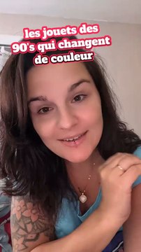 les jouets qui changent de couleur