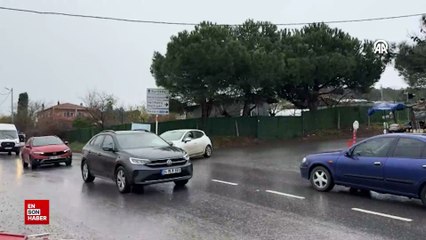 İstanbul'un bazı bölgelerinde aralıklarla karla karışık yağmur ve kar etkili oluyor