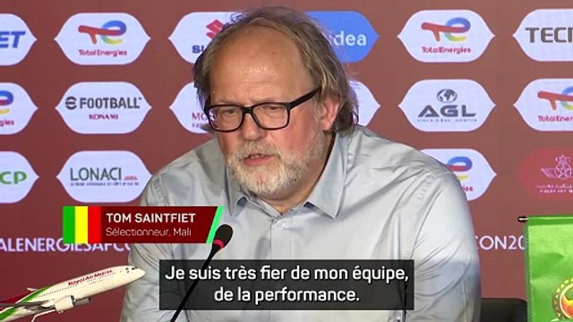 Saintfiet après le nul contre le Maroc : Je suis très fier de mon équipe