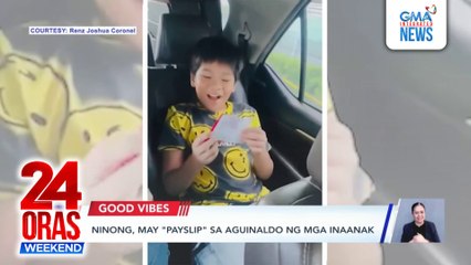 24 Oras Weekend: (Parts 3 & 4) Itinumba ng kapitbahay | Ulap na mala-talon | Santa Dennis | Pa-payslip ni ninong atbp.