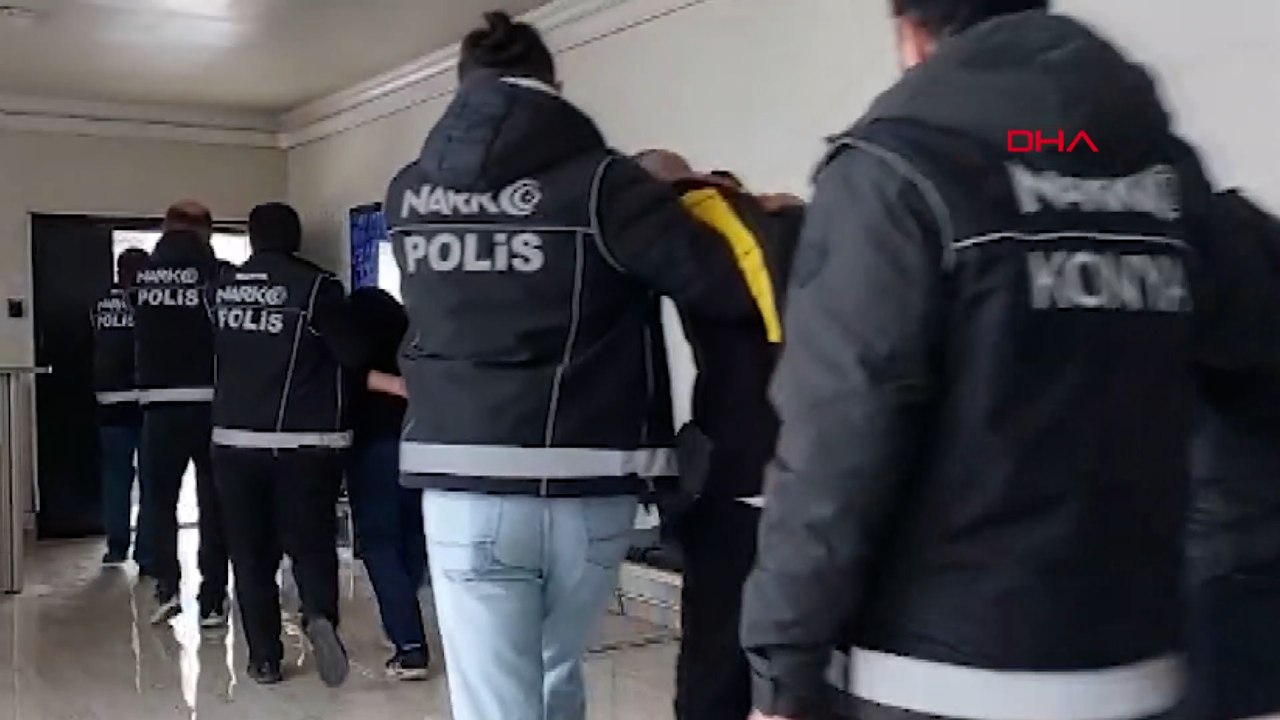 Konya’da 19 günde 97 uyuşturucu operasyonu: 110...
