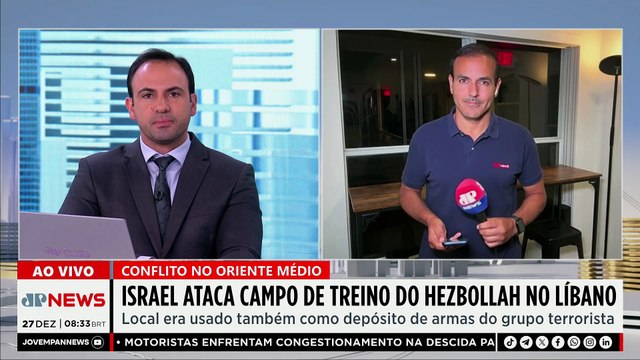 Israel bombardeia campo de treinamento do Hezbollah no Líbano