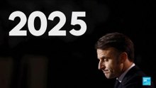 2025, une année politique chaotique pour Emmanuel Macron