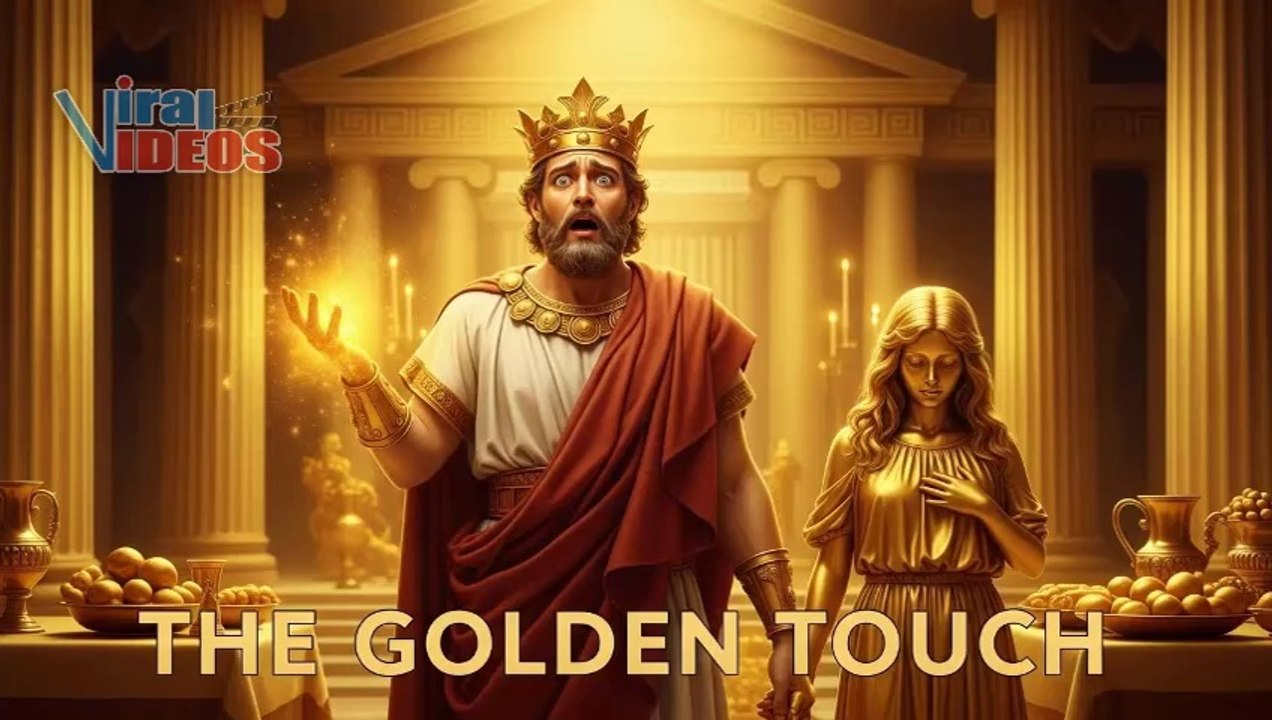 The Golden Touch | King Midas Moral Story for Kids