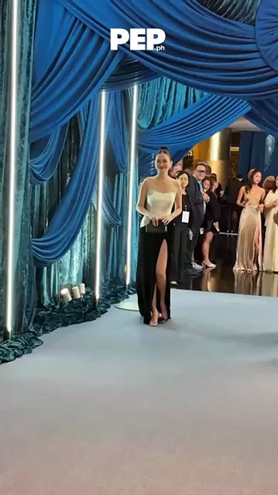 Bela Padilla at the 51st MMFF Gabi Ng Parangal Blue Carpet | PEP Coverage