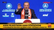 Cumhurbaşkanı Erdoğan: 455 bin 357 konutu tamamladık! İftiracılar ortada yok, biz buradayız