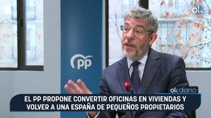 El PP propone convertir oficinas en viviendas y volver a una España de pequeños propietarios