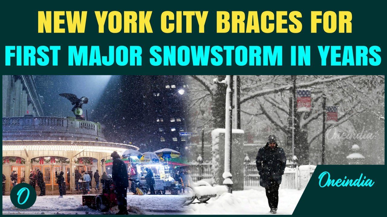 New York BRACES For Major Snowstorm In 4 Years | Up To 8 Inches Snow & Rain Threaten Travel Chaos