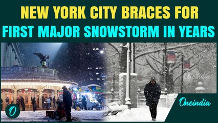 New York BRACES For Major Snowstorm In 4 Years | Up To 8 Inches Snow & Rain Threaten Travel Chaos