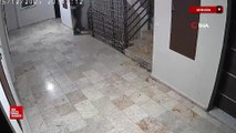 Ankara'da kurye sipariş getirdiği binaya tuvaletini yaptı