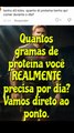 Quantos gramas de proteína você REALMENTE precisa por dia? Vamos direto ao ponto.