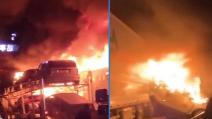 Japonya’da 50 aracın karıştığı zincirleme kaza: 2 ölü, 26 yaralı