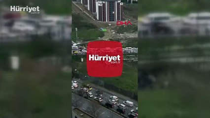 Esenyurt'ta otobüs şarampole yuvarlandı; ölü ve yaralılar var!