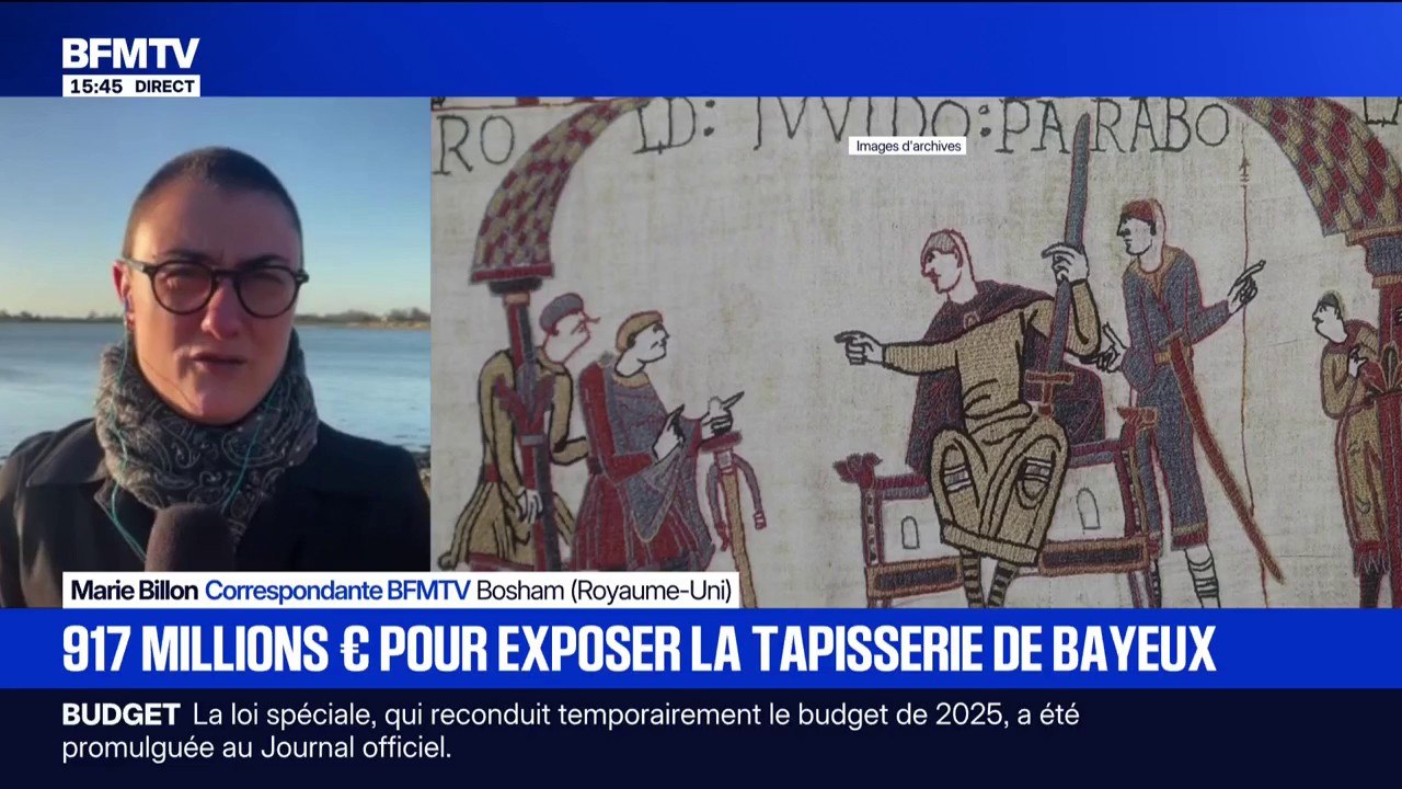 Le Royaume-Uni va assurer la tapisserie de Bayeux à hauteur de 917 millions d'euros