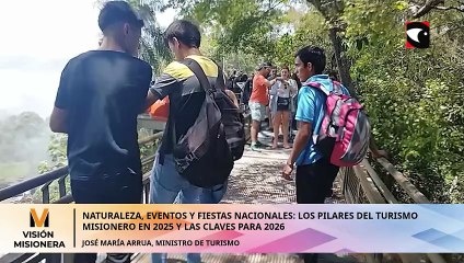 Naturaleza Eventos y fiestas Nacionales pilares del turismo misionero en 2025 y las claves para 2026