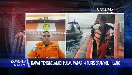 [FULL] SAR Ungkap Kronologi Kejadian-Kendala Pencarian Korban Kapal Tenggelam di Pulau Padar NTT