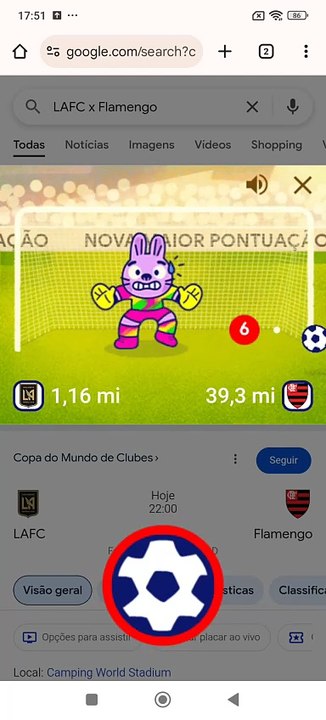 Los Angeles FC x Flamengo - Partida 2 - Mini Cup Google Copa do Mundo de Clubes