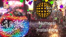 Times Square New Year's Eve 2026  Numerals Now RED, WHITE & BLUE!
