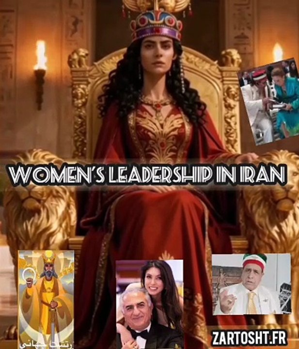 women's leadre ship in iran noor Pahlavi