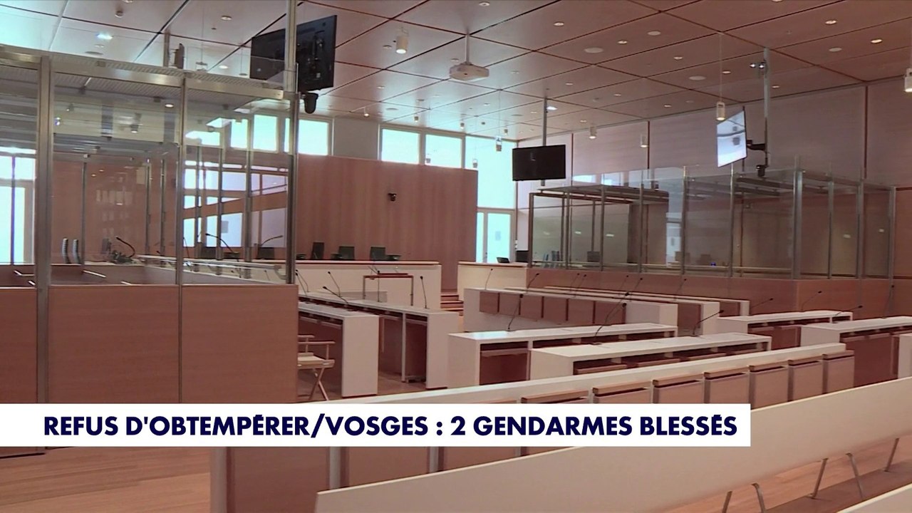 Refus d'obtempérer dans les Vosges : deux gendarmes blessés