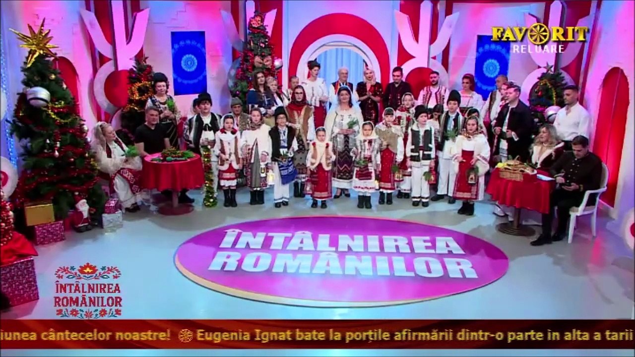 Elena Platica si Grupul folcloric „Elena Roizen” - Buna seara, gazda aleasa (Intanirea romanilor - Favorit TV - 23.12.2025)