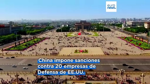China sanciona a 20 empresas de Defensa estadounidenses y a 10 ejecutivos por la venta de armas a Taiwán