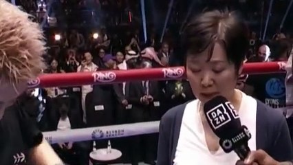 井上尚弥 vs アラン・ピカソ 試合後インタビュー