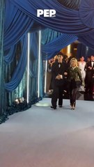 Brent Manalo & Klarisse de Guzman at the 51st MMFF Gabi Ng Parangal Blue Carpet | PEP Coverage