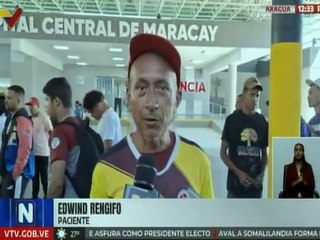 Ciudadanos agradecen rehabilitación del Hospital Central de Maracay en beneficio del pueblo